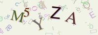 This is a captcha-picture. It is used to prevent mass-access by robots. (see: www.captcha.net)