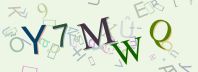This is a captcha-picture. It is used to prevent mass-access by robots. (see: www.captcha.net)