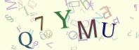 This is a captcha-picture. It is used to prevent mass-access by robots. (see: www.captcha.net)