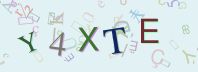 This is a captcha-picture. It is used to prevent mass-access by robots. (see: www.captcha.net)